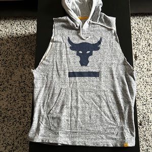 Project Rock cut off hoodie